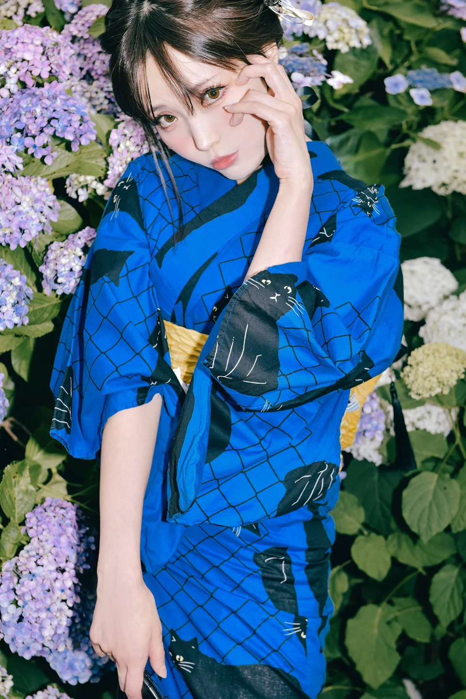 ElyEE子 - Rainy Season Black Cat [38P,4V-93MB] tg@simisebaisi 【丝足阁】008.webp